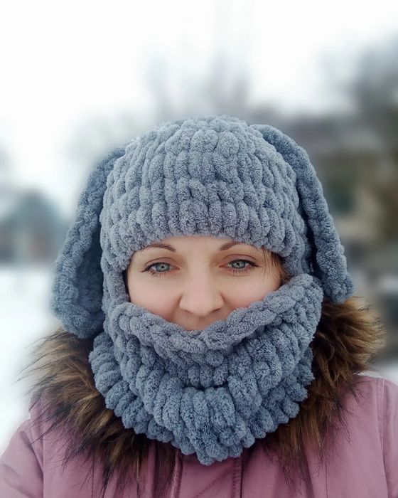 В НАЯВНОСТІ Пес Патрон, Собачка Патрон ,Балаклава, Баранчик Шон,вязана