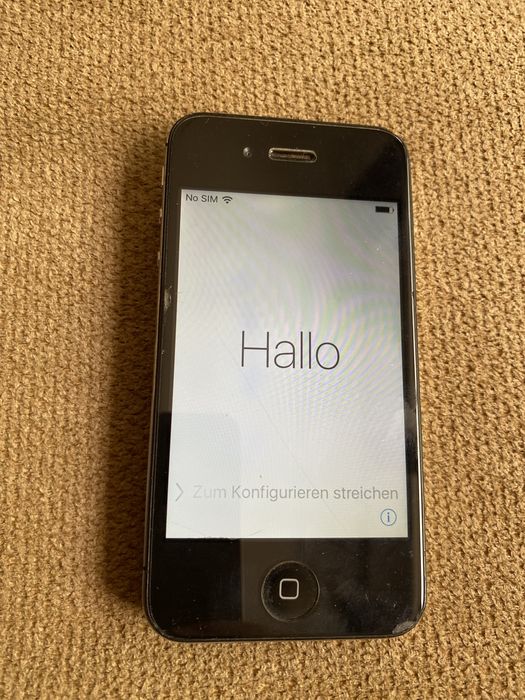 Iphone 4S 8gb com caixa original e protecoes