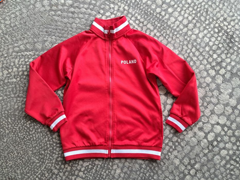 Chłopięca bluza dresowa pilkarska sportowa Cool Club rozmiar 146 cm