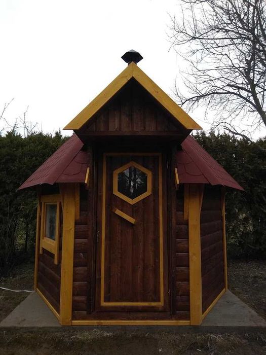 Sauna Ogrodowa Fińska Ruska Bania Sauna 4,5 M2 Kielce