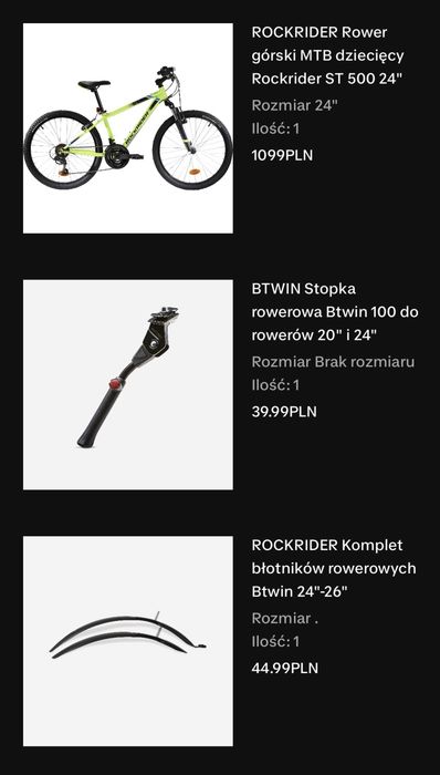 Rower Rockeider 24 MTB
