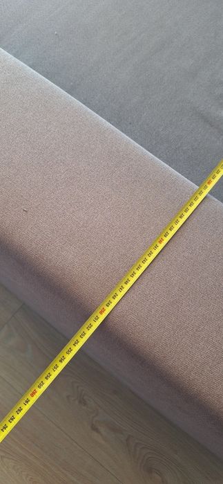 Sofá Retrátil 2,50m - Cinzento