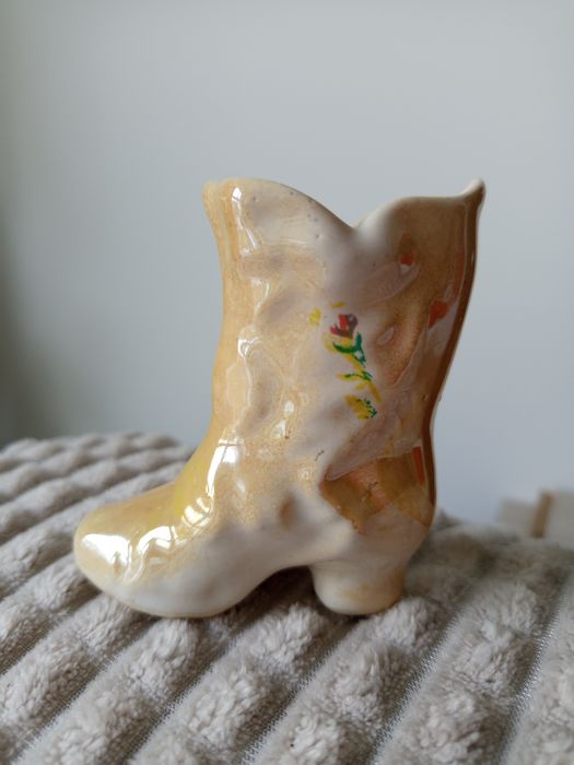 Całość 3 ceramiczne buciki PRL