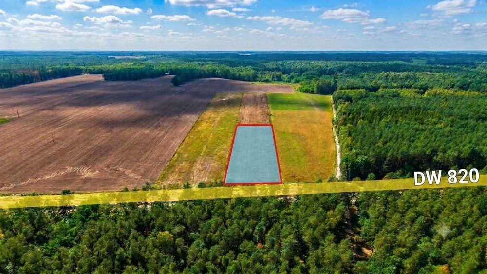 Okazja!! Działka budowlana nad jeziorami 41 a Rogóźno  Zagłębocze  Piaseczno