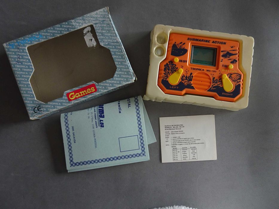Consola Trónica Submarine Action na caixa