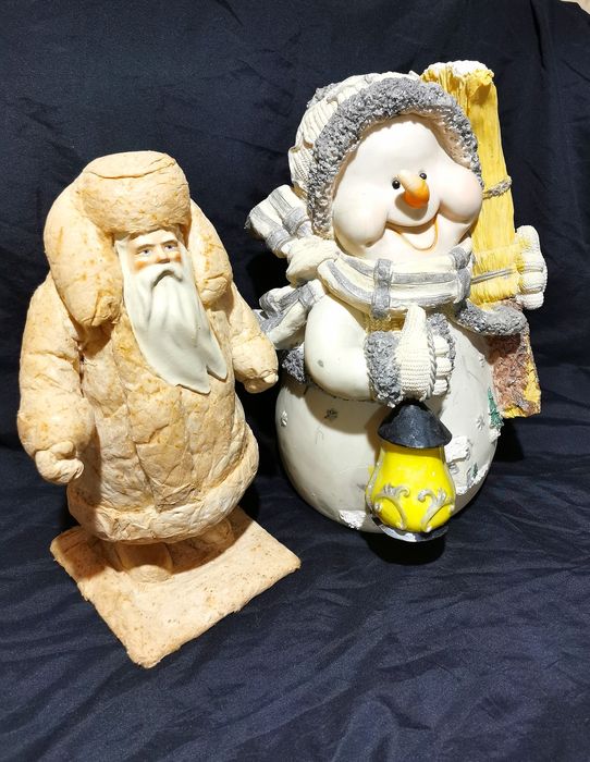 Снеговик и дед Мороз