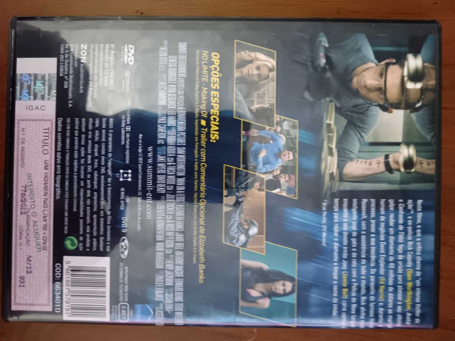 filme dvd original - um homem no limite