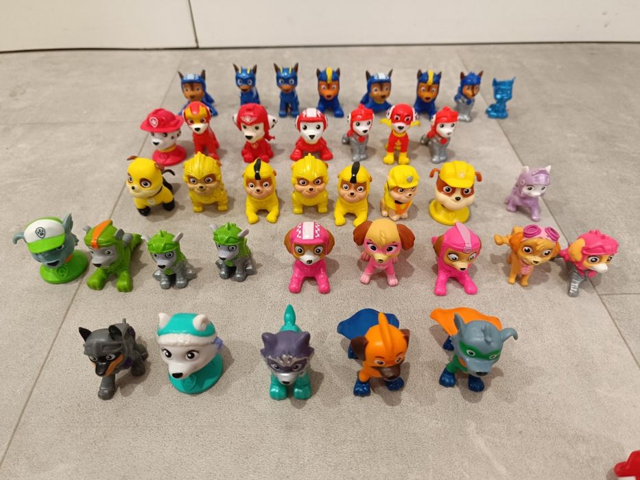 Zestaw figurek psi patrol