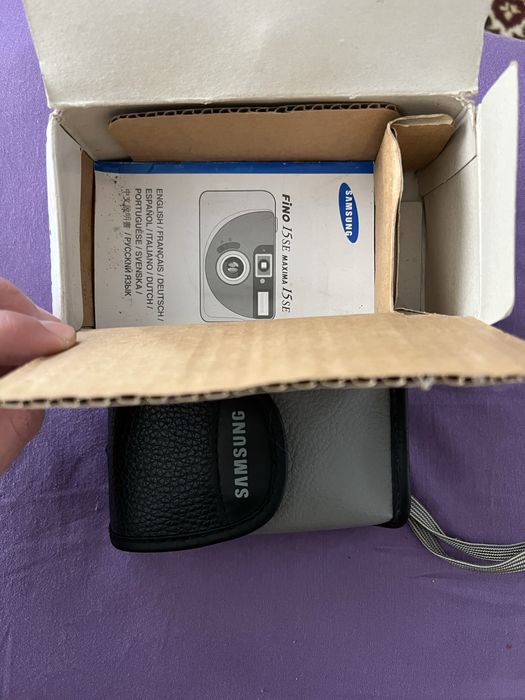 Продаю пленочный фотоаппарат Samsung Fino 15 SE в идеальном состоянии