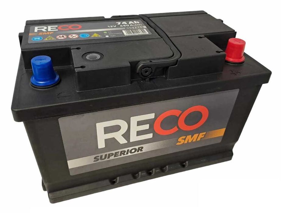Akumulatory Samochodowy marki RECO 40Ah-100Ah