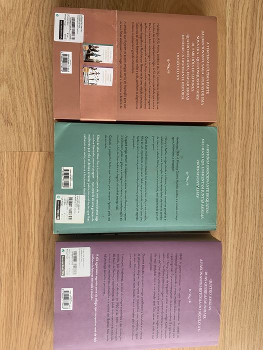 Triologia de livros de “as quatro amigas”