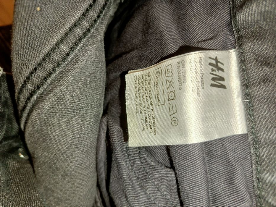 Spodnie męskie H&M slim 32