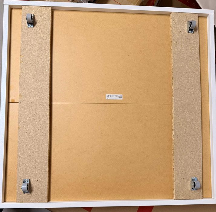 Caixa / Gavetão de Arrumação IKEA VARDÖ (Branco) com Rodas e Tampa