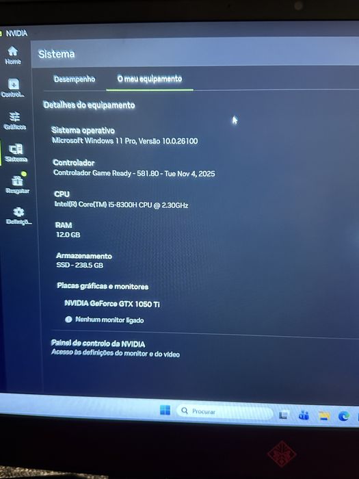 Portatil Gaming Omem HP 15