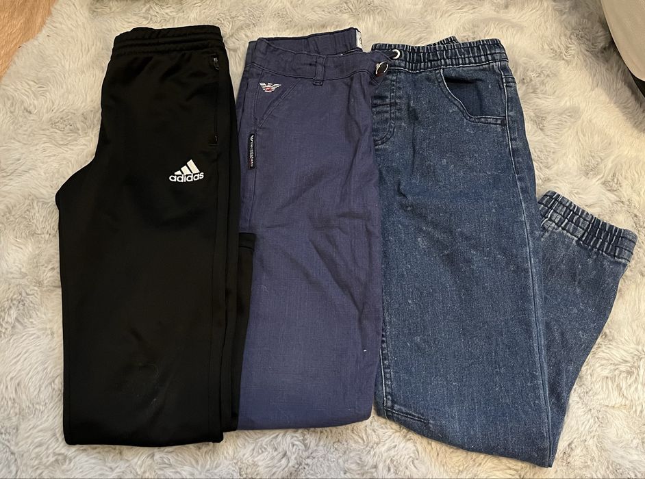 Spodnie adidas, ralph lauren, zara, sinsay