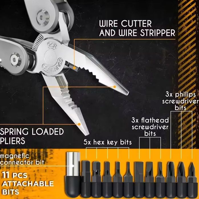 Alicate 24 em 1 + bolsa