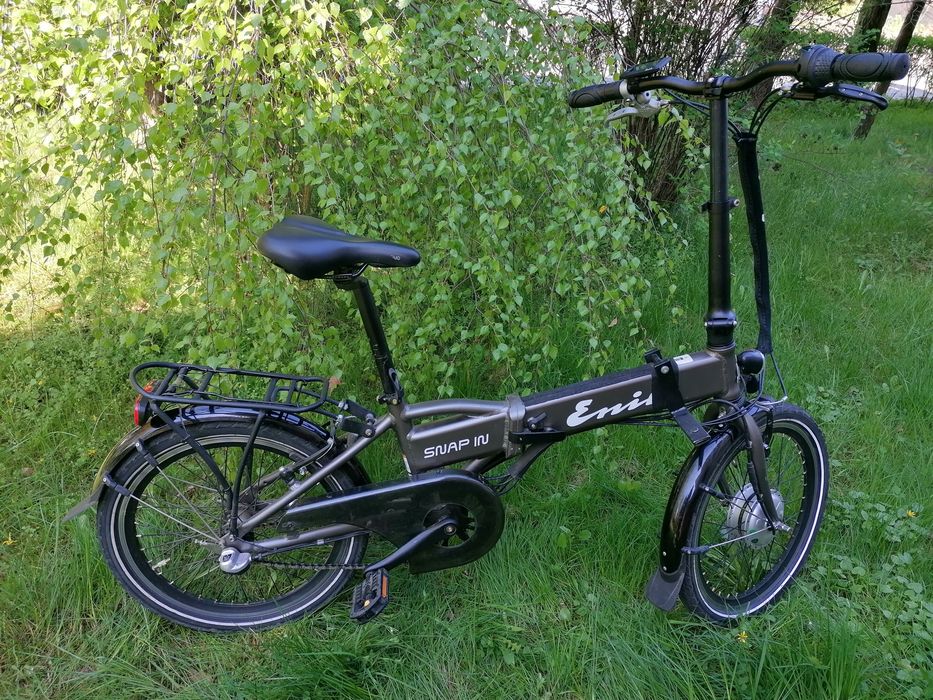 Rower elektryczny SNAP IN skladany