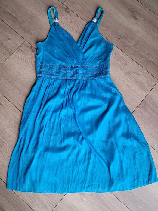 Sukienka turkusowa M