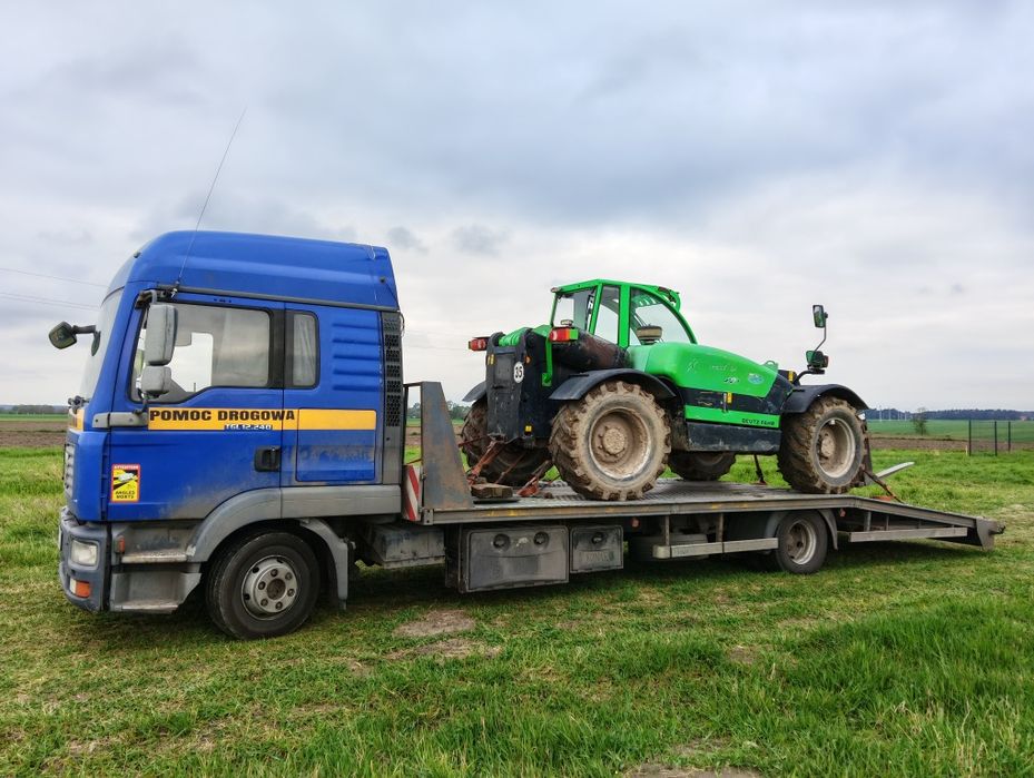 Laweta Transport Maszyn Pomoc Drogowa