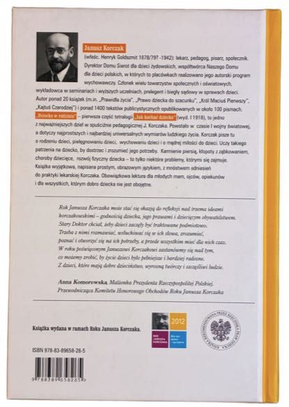 Jak kochać dziecko Dziecko w rodzinie Janusz Korczak