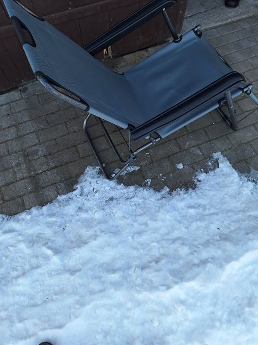 Leżak ogrodowy rozkladany