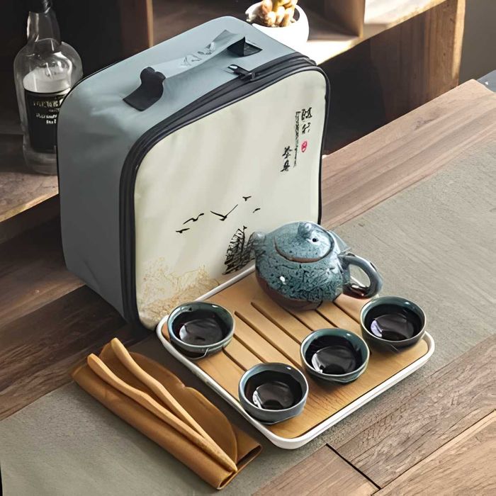 Чайний набір для церемонії китайський чай подарунковий дорожній сервіз