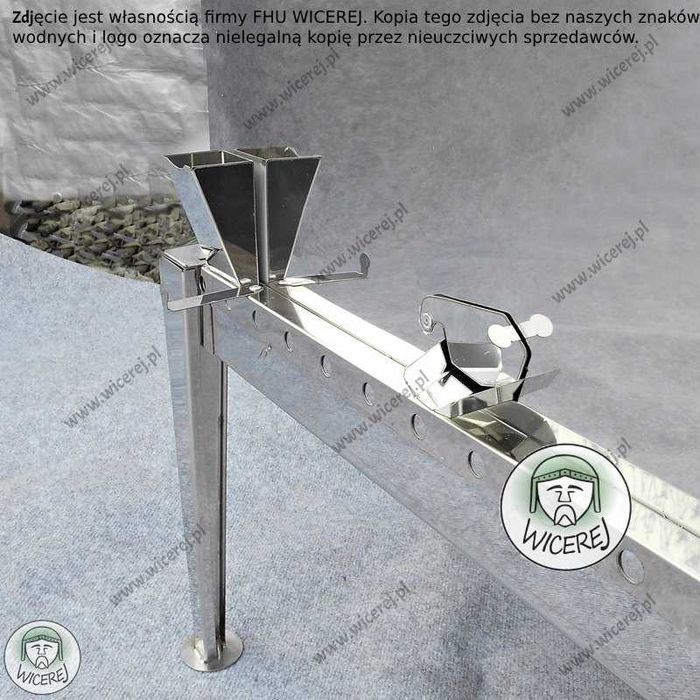 Topiarka parowa Cała Nierdzewna Warszawska Poszerzana na 15/22 ramek