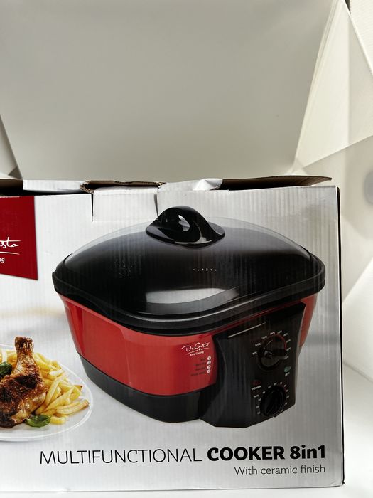 Nowy multicooker garnek wielofunkcyjny 8w1 De Gusto