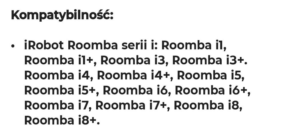 Stacja Ładowania Samoopróżniająca Clean Base Irobot Roomba i1 i3 i4 i5 i6 i7 i8