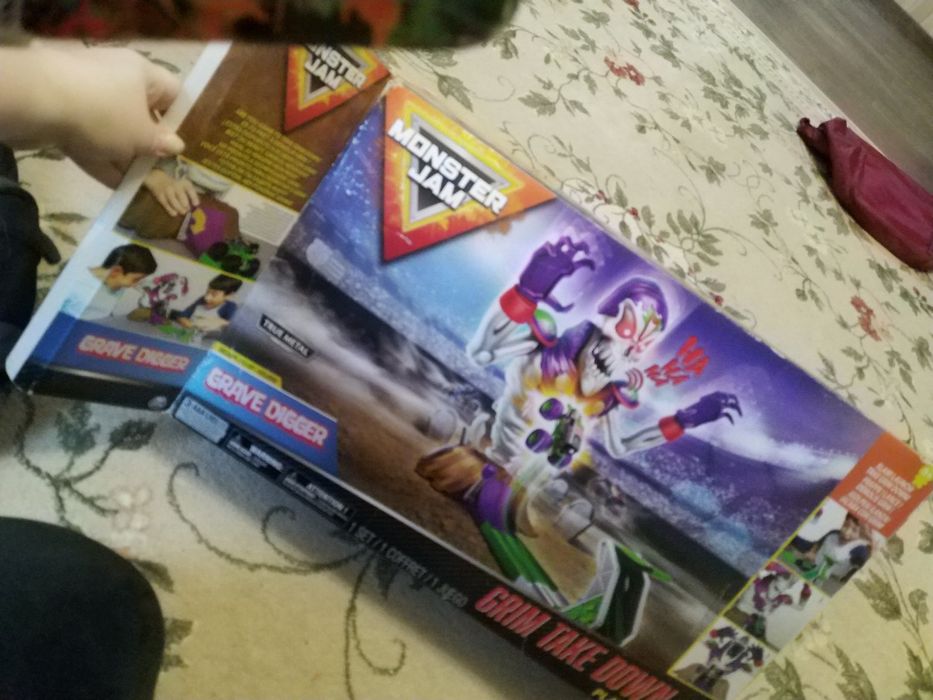 Monster jam трек,игровой набор