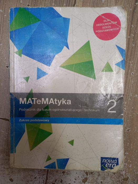 Matematyka 2 zakres podstawowy liceum technikum