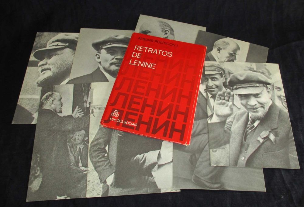 9 Lenin Portrait Postcards – Political Albums