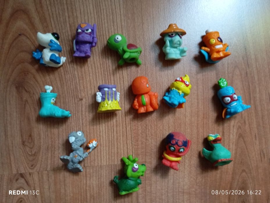 Zomblings,Trash pack e acessórios