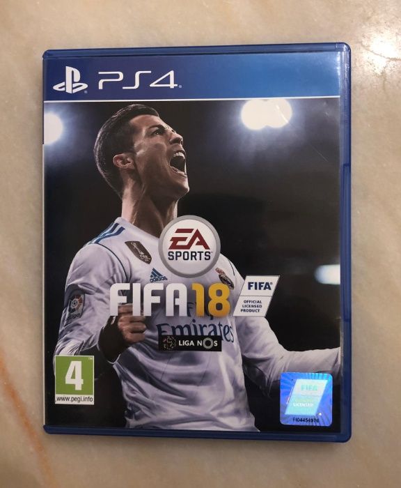 Vendo Jogos PS4- FIFA 18 , FIFA 19 e FIFA 20