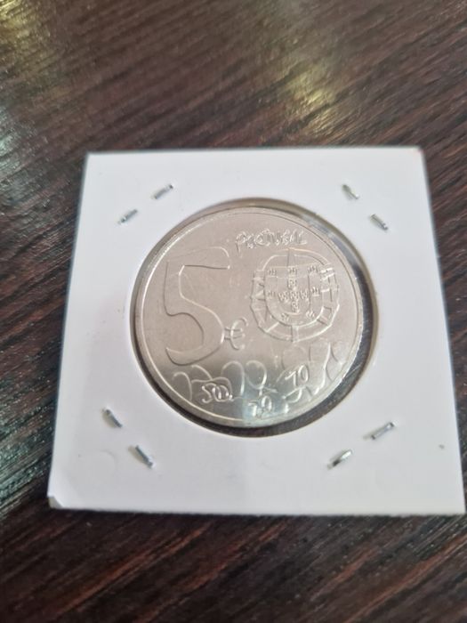 Moeda o conhecomento 5 euros