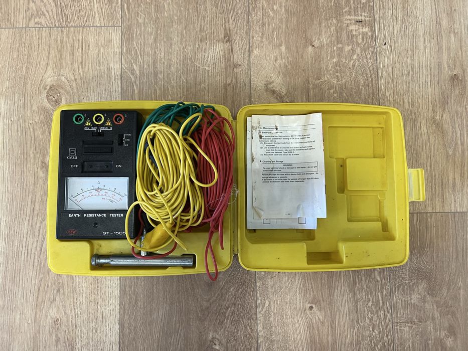 Medidor Terra Analogico - ST 1505 /Standard