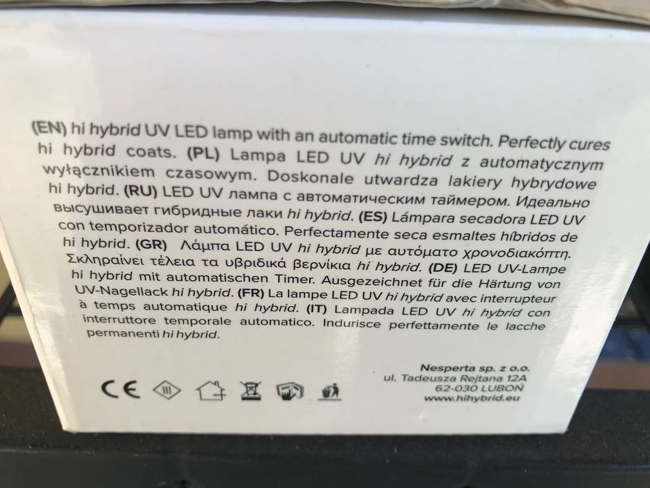 Lampa UV LED do paznokci