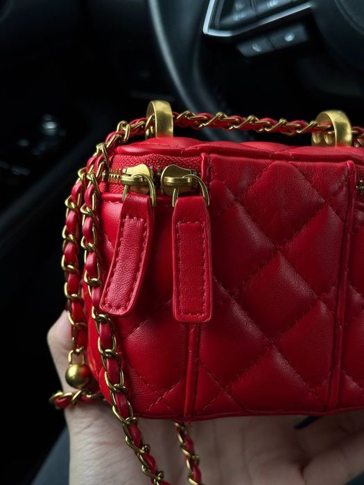 Сумка Chanel Classic / міні-сумка шанель червона