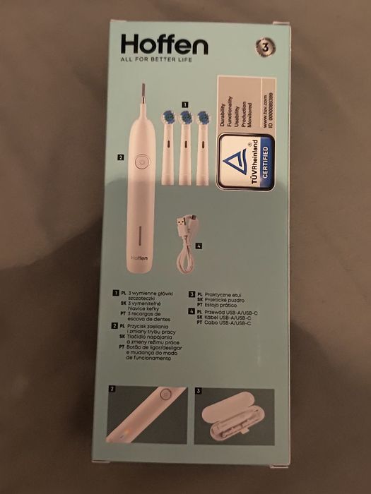 Szczoteczka Elektryczna Biała