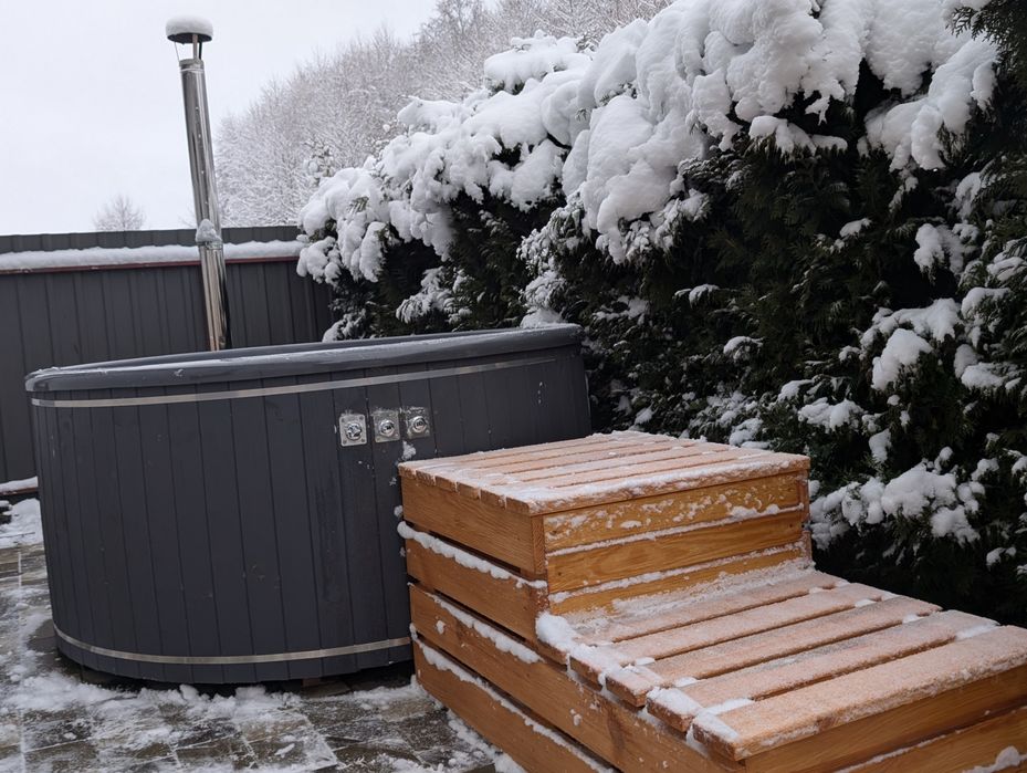 Будинку для відпочинку, чан з джакузі. . Садиба "ВЕРЕС"