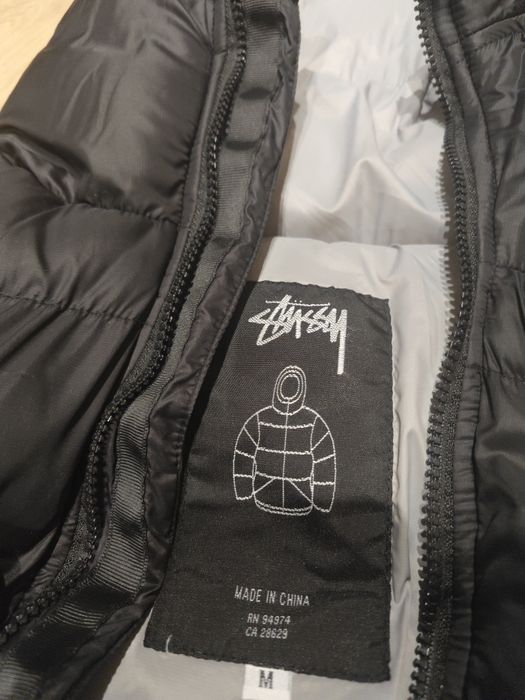 kurtka stussy puffer puchowa nuptse 800 fill