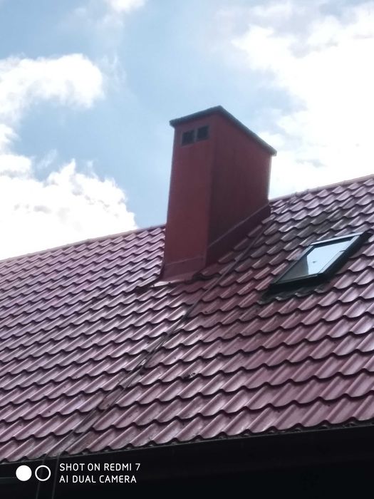 Kominy naprawy uszczelnienia