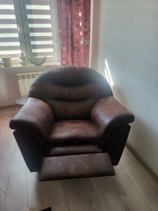 Komfortowy fotel relaksacyjny