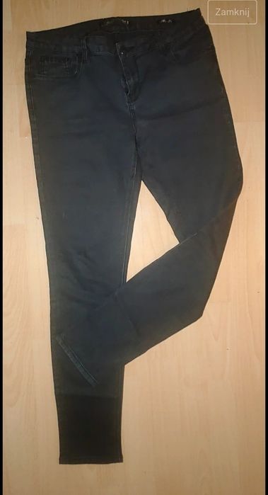 Ciemnoszare rurki Zara 38