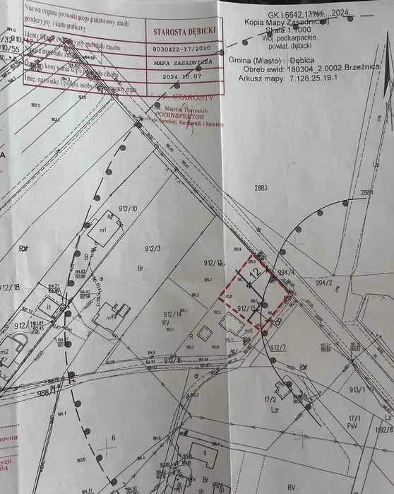 Działka z projektem domu i pozwoleniem na budowę Brzeźnica 7 arów - Widok 2
