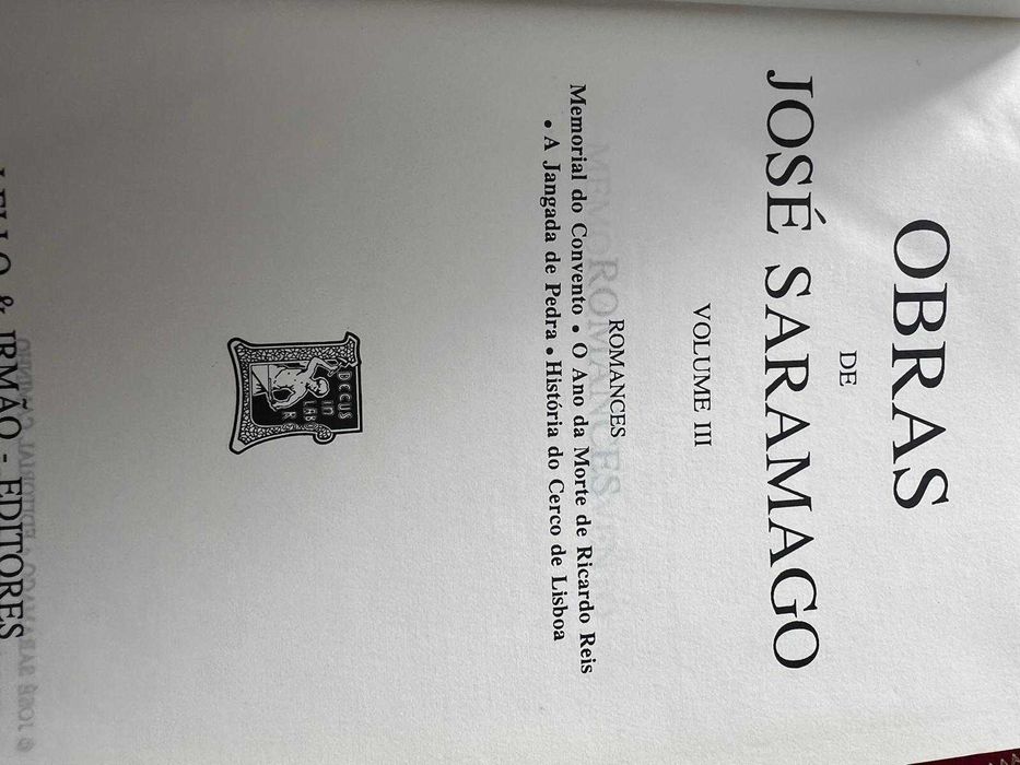 Obras de José Saramago em Papel Bíblia Assinado pelo o autor