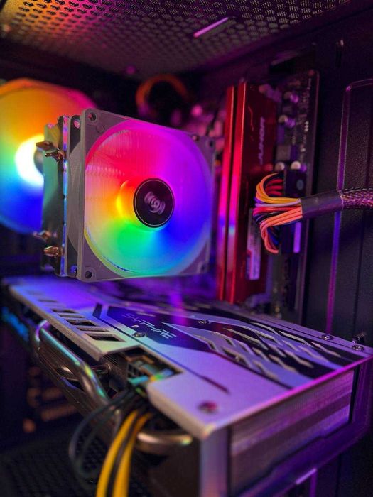 Игровой комп'ютер Ryzen 5 5500 + RX 8GB Системний блок для ігор 32GB RAM