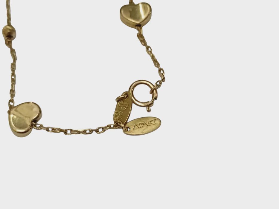 Cudowna złota bransoletka p333 1,14g