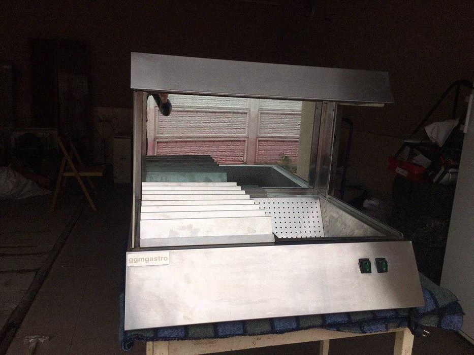 Теплова вітрина , підігрівач страв / ПІДІГРІВАЧ СТРАВ GGM GASTRO BWK80