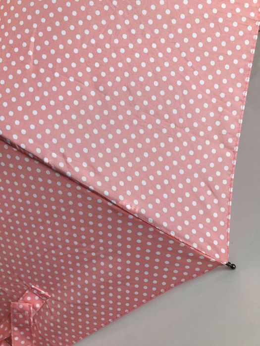 Жіночий зонт автомат 3 складання | Вітрозахисний купол pongee